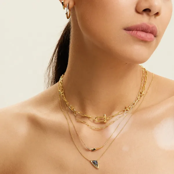 Gold-Plated Necklace Image 2 Mark Jewellers La Crosse, WI