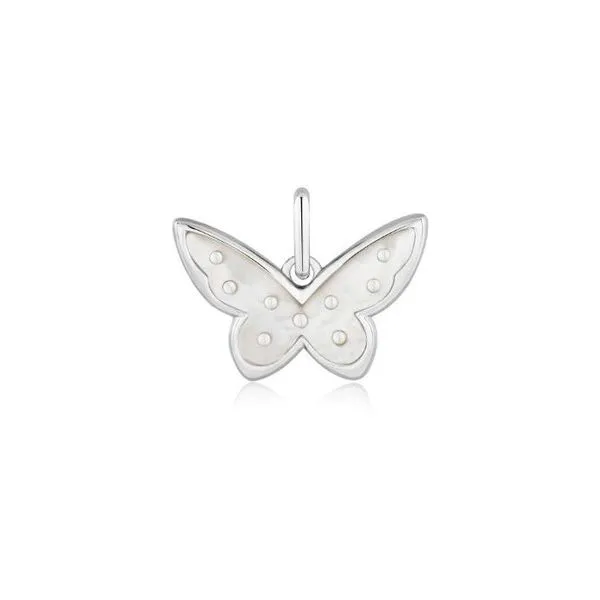 Sterling Mother-of-Pearl Butterfly Charm Mark Jewellers La Crosse, WI