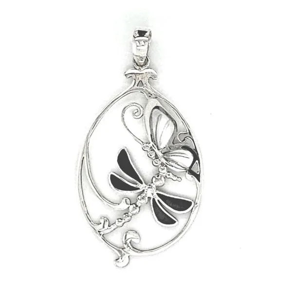 Sterling Dragonfly & Butterfly Pendant Mark Jewellers La Crosse, WI