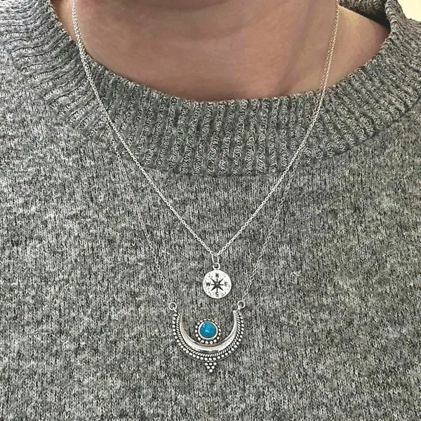 Sterling November Birthstone Pendant Image 3 Mark Jewellers La Crosse, WI
