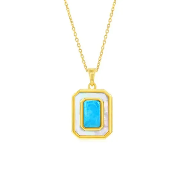 Gold-Plated Sterling 18