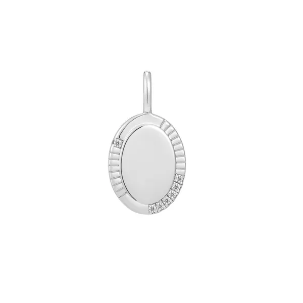 Sterling Oval Disc Charm Mark Jewellers La Crosse, WI