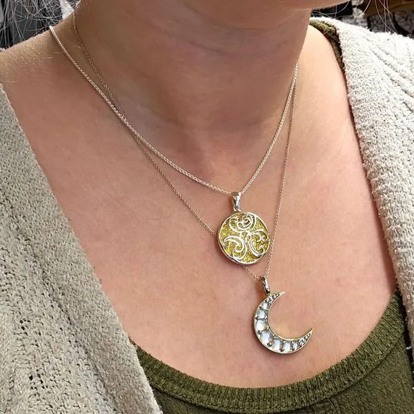 Gold-Plated Sterling 18