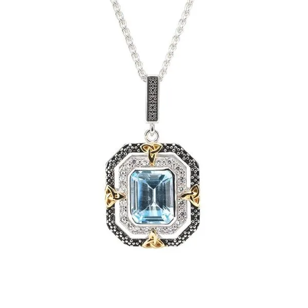 Sterling Blue Topaz 18