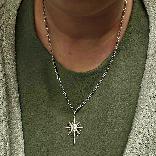 Sterling & Yellow Gold 20