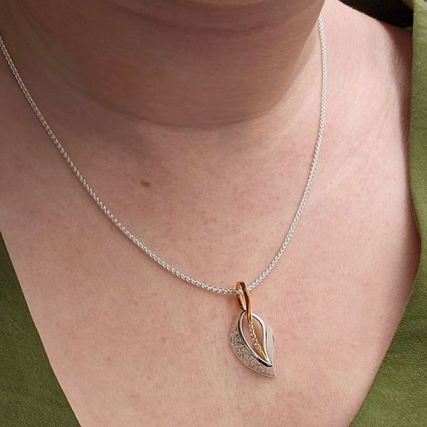 Rose Gold-Plated Sterling 18