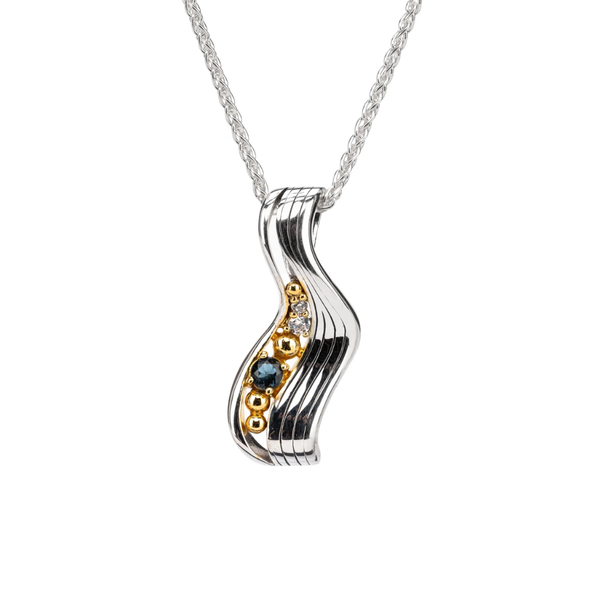 Sterling Blue Topaz 18