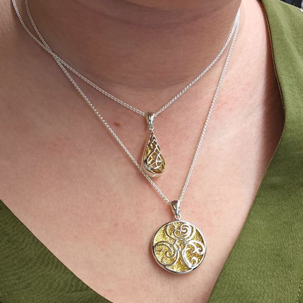 Gold-Plated Sterling 18