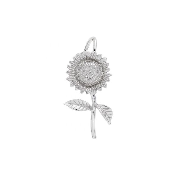 Sterling Sunflower Charm Mark Jewellers La Crosse, WI