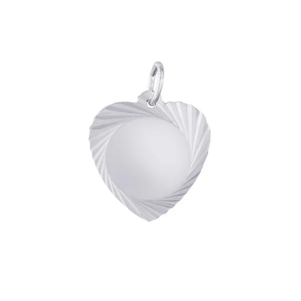 Sterling Heart Charm Mark Jewellers La Crosse, WI