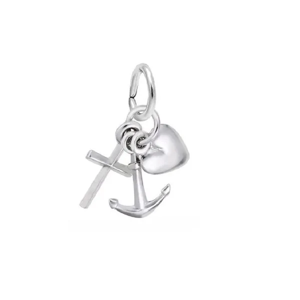 Sterling Faith, Hope, & Love Charm Mark Jewellers La Crosse, WI