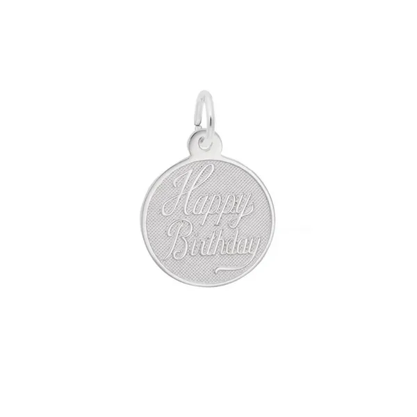 Sterling Happy Birthday Charm Mark Jewellers La Crosse, WI