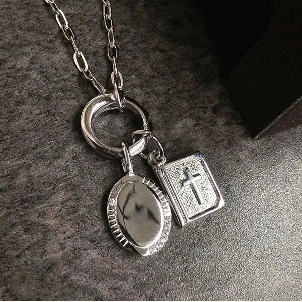 Sterling Bible Charm Image 2 Mark Jewellers La Crosse, WI