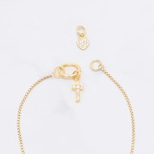 Gold-Plated Sterling Adapter Link Image 2 Mark Jewellers La Crosse, WI