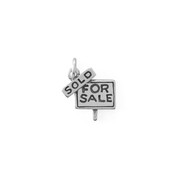 Sterling For Sale / Sold Sign Charm Mark Jewellers La Crosse, WI