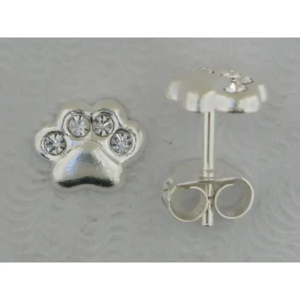 Paw Earrings Mark Jewellers La Crosse, WI