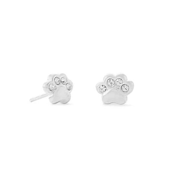 Paw Earrings Mark Jewellers La Crosse, WI