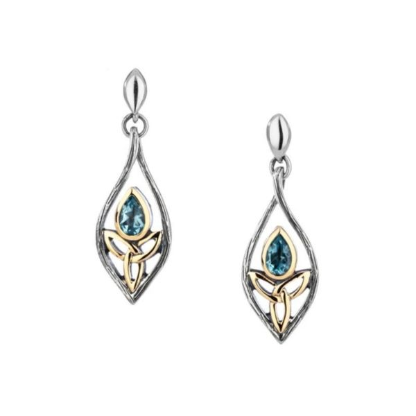 Trinity Knot Earrings Mark Jewellers La Crosse, WI