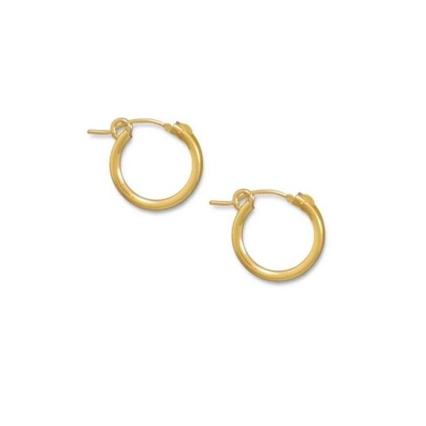 Gold-Plated Earrings Mark Jewellers La Crosse, WI