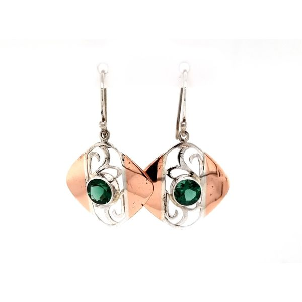 Silver & Copper Earrings Mark Jewellers La Crosse, WI
