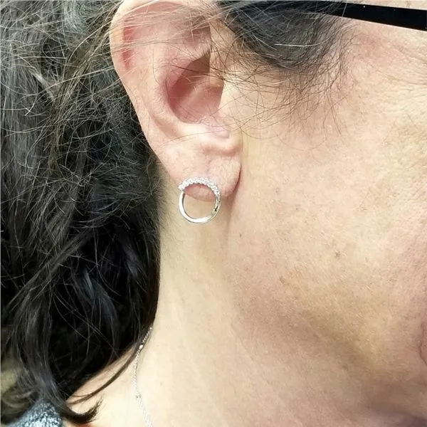 Silver Earrings Image 2 Mark Jewellers La Crosse, WI