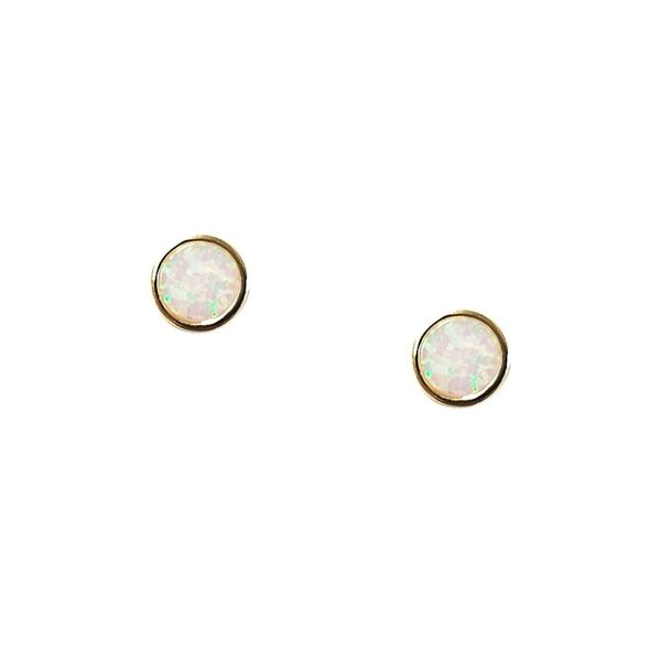 Opal Studs Image 2 Mark Jewellers La Crosse, WI