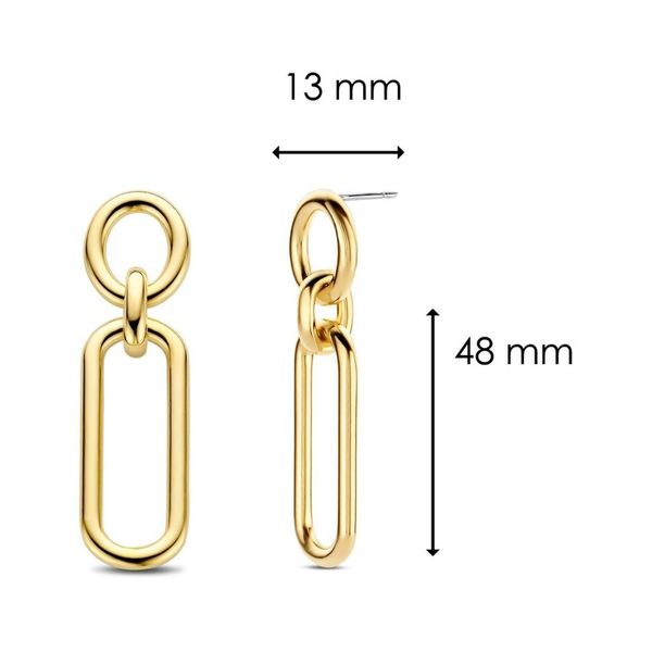Gold-Plated Earrings Image 3 Mark Jewellers La Crosse, WI
