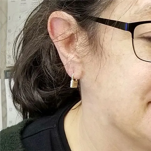 Gold-Plated Earrings Image 2 Mark Jewellers La Crosse, WI