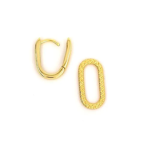 Gold-Plated Earrings Image 2 Mark Jewellers La Crosse, WI