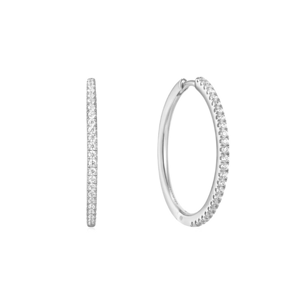 Silver Hoops Mark Jewellers La Crosse, WI