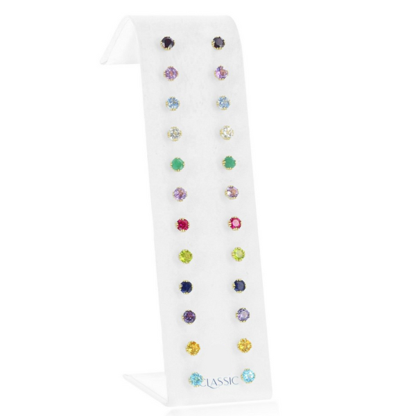 September Birthstone Studs Image 2 Mark Jewellers La Crosse, WI