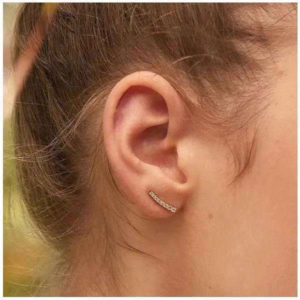 Gold-Plated Earrings Image 2 Mark Jewellers La Crosse, WI