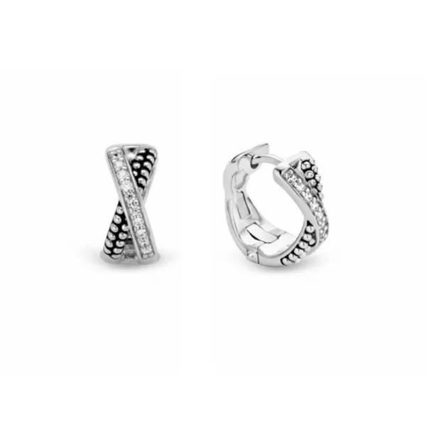 Silver Hoop Earrings Mark Jewellers La Crosse, WI