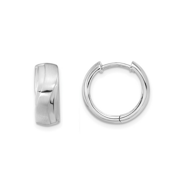 Sterling Hoop Earrings Mark Jewellers La Crosse, WI