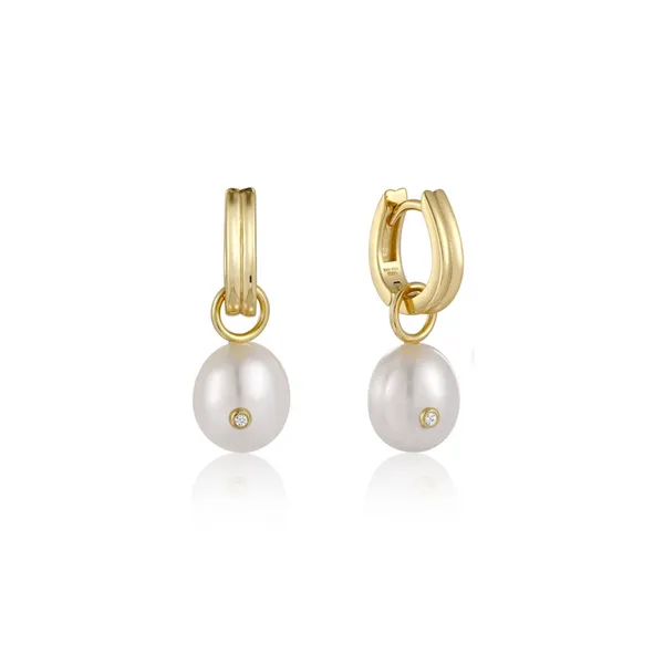 Gold-Plated Earrings Mark Jewellers La Crosse, WI