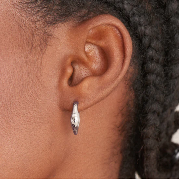 Sterling Hoop Earrings Image 2 Mark Jewellers La Crosse, WI