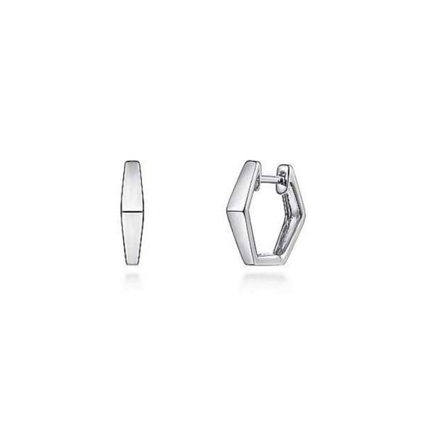 Silver Hoop Earrings Mark Jewellers La Crosse, WI