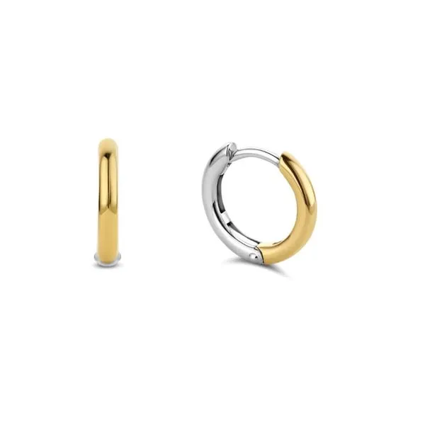 Gold-Plated Sterling Huggie Hoop Earrings Mark Jewellers La Crosse, WI