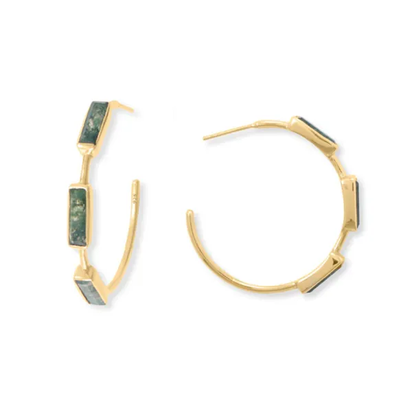Gold-Plated Earrings Mark Jewellers La Crosse, WI