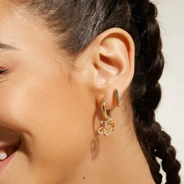 Gold-Plated Earrings Image 2 Mark Jewellers La Crosse, WI