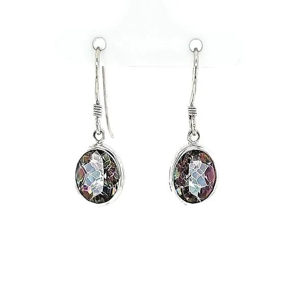 Sterling Mystic Fire Topaz Drop Earrings Mark Jewellers La Crosse, WI
