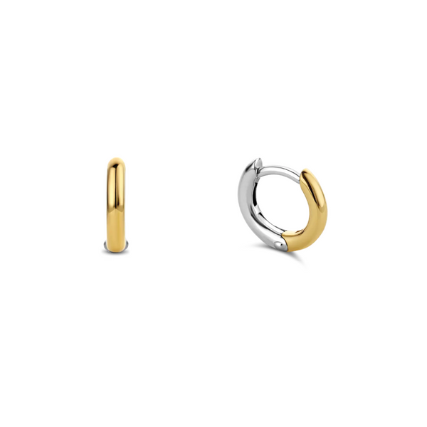 Gold-Plated Sterling Huggie Hoop Earrings Mark Jewellers La Crosse, WI