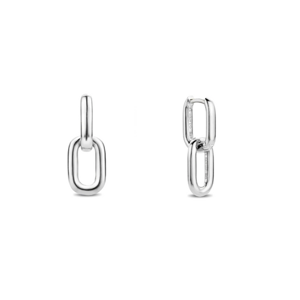 Sterling Link Drop Earrings Mark Jewellers La Crosse, WI