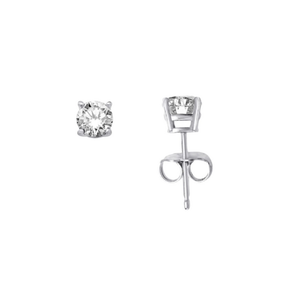 Sterling CZ Stud Earrings Mark Jewellers La Crosse, WI