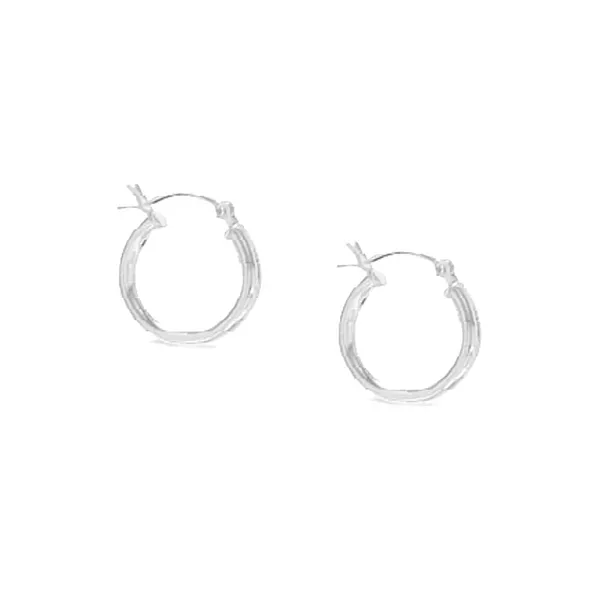Sterling Hoop Earrings Mark Jewellers La Crosse, WI