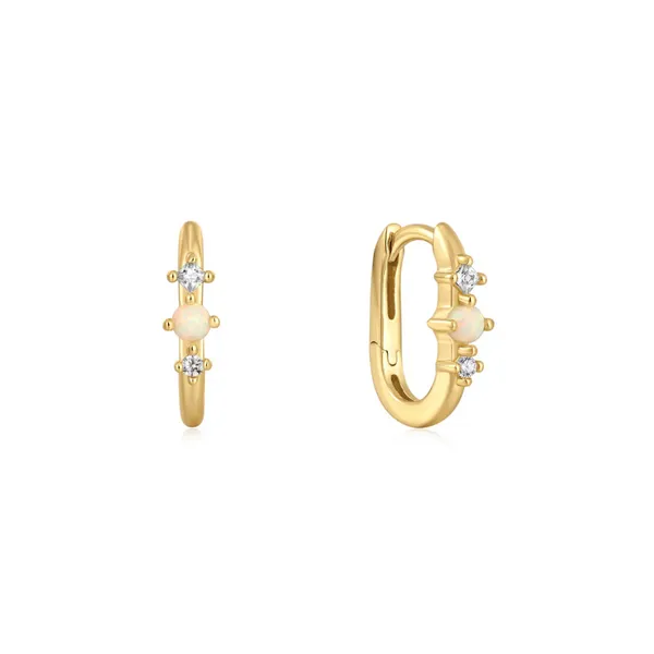 Gold-Plated Sterling Hoop Earrings Mark Jewellers La Crosse, WI