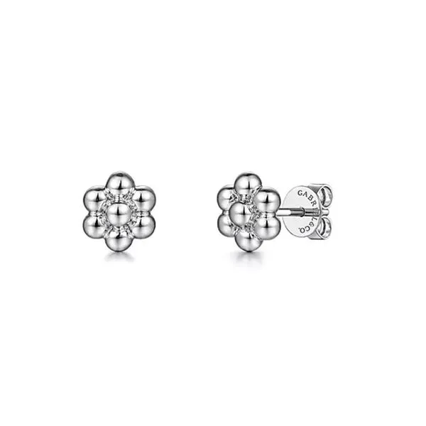 Sterling Flower Stud Earrings Mark Jewellers La Crosse, WI