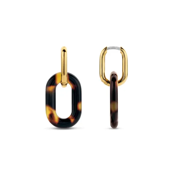 Gold-Plated Sterling Leopard Print Earrings Mark Jewellers La Crosse, WI