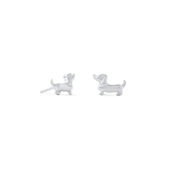 Sterling Dachshund Stud Earrings Mark Jewellers La Crosse, WI