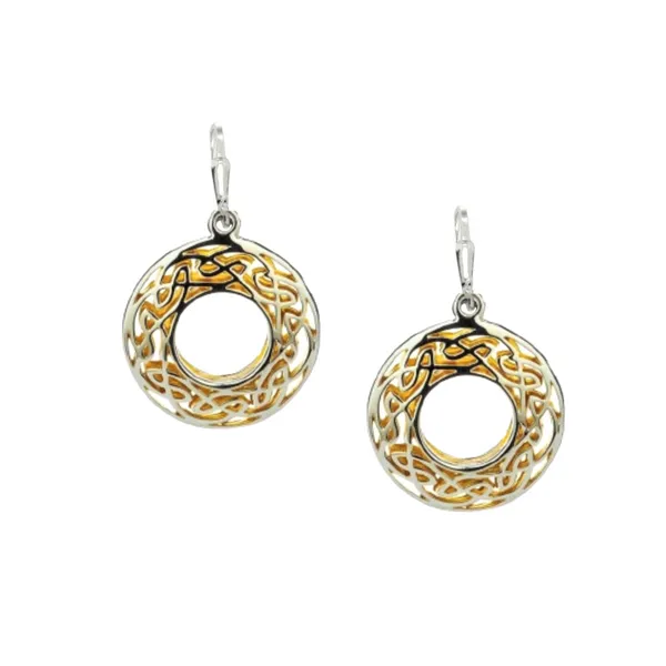 Gold-Plated Sterling Window to the Soul Earrings Mark Jewellers La Crosse, WI